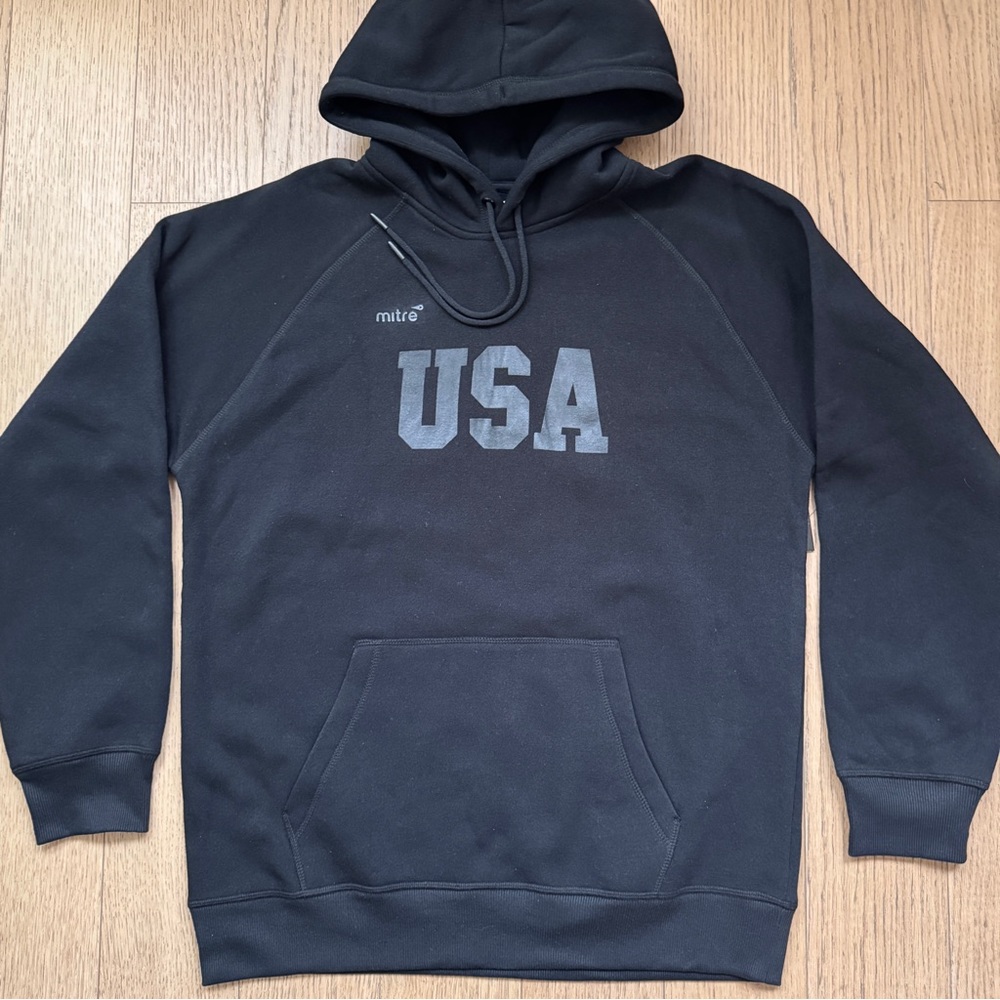 Men's USA Black Fleece Hoodie NWT - Size M